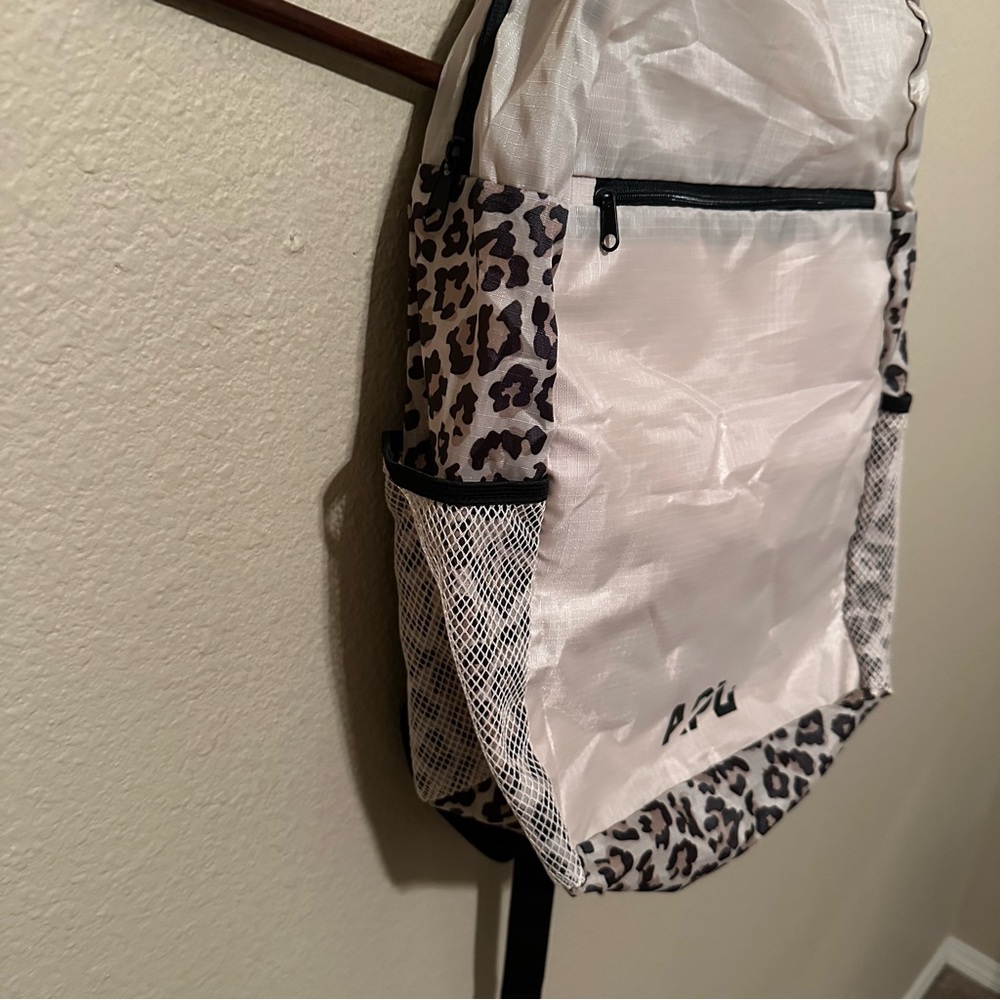 APL Women’s Leopard Print Athletic All-Purpose Packable Backpack - Picture 3 of 4
